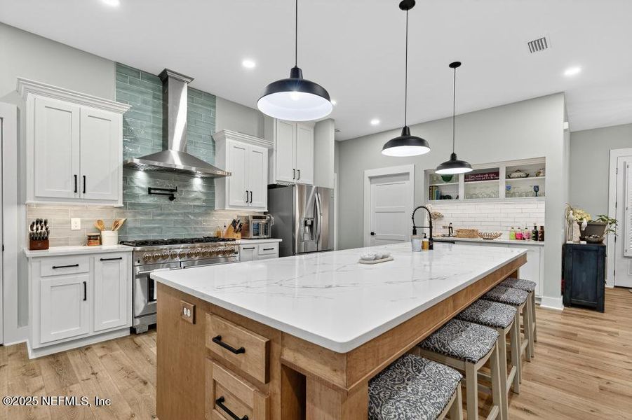 Furnished interior view inside a new home in , Fernandina Beach (Image 6).