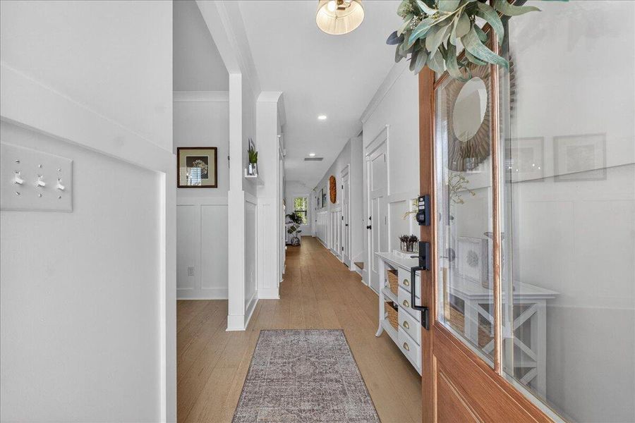 Furnished interior view inside a new home in Tidewater at Lakes of Cane Bay, Summerville (Image 19).