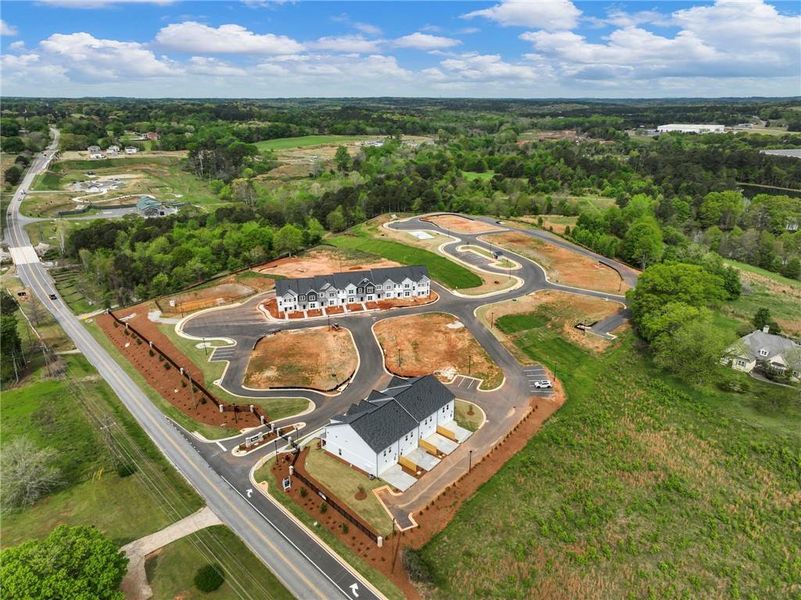 Site preparation for new homesites in Apalachee Overlook, Winder (Image 50).