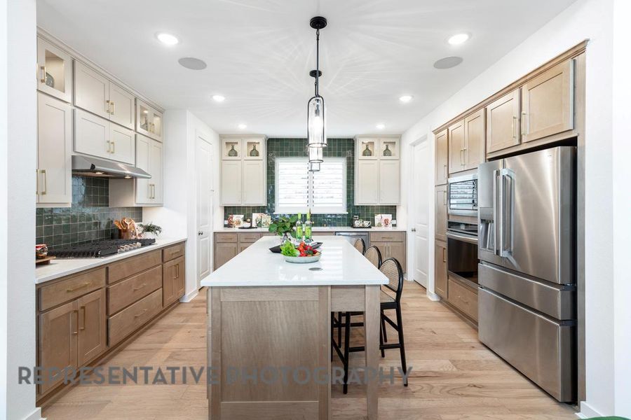 Furnished interior view inside a new home in Brookewater, Rosenberg (Image 12).