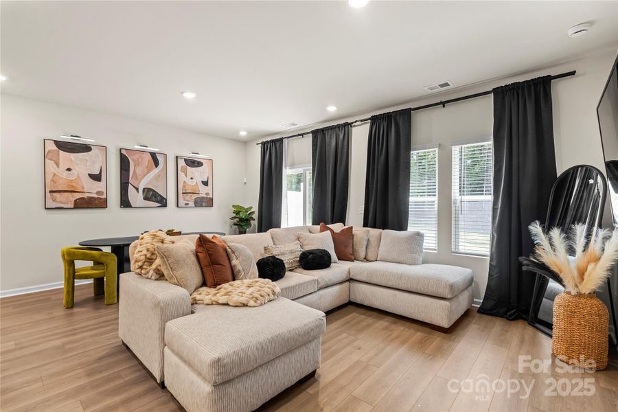 Furnished interior view inside a new home in , Fort Mill (Image 13).