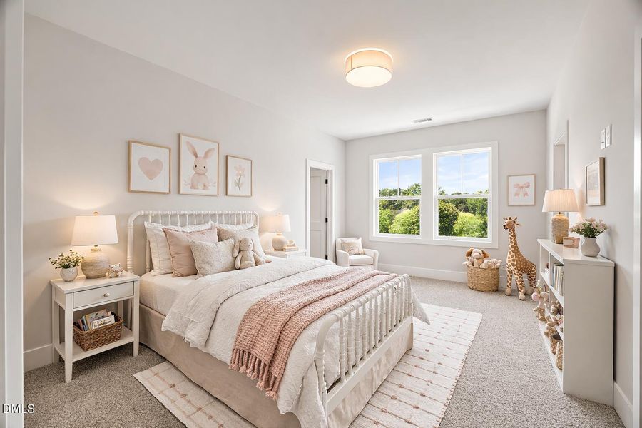 Virtually Staged Bedroom 4