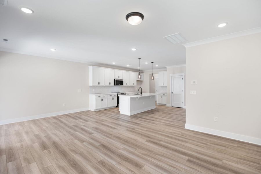 Spacious, unfurnished interior of a new home in Harbor Crossing, Greensboro (Image 21).