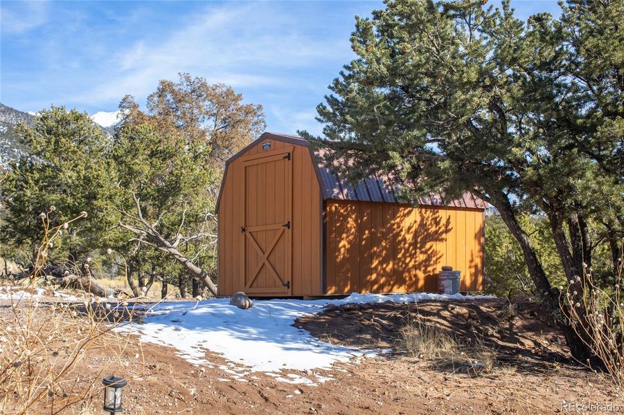 Front exterior of a new home in , Crestone, CO, highlighting curb appeal (Image 21).