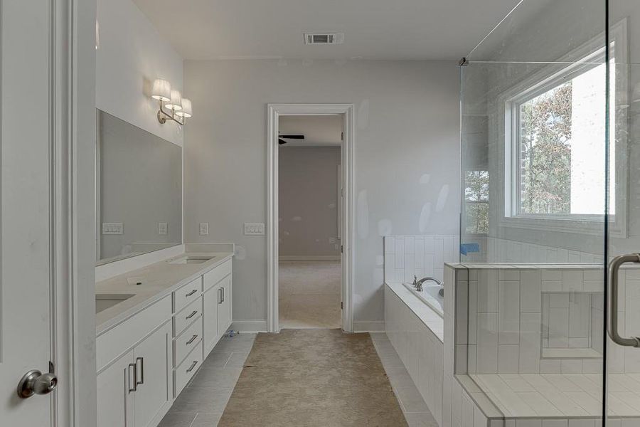Furnished interior view inside a new home in , Buford (Image 17).