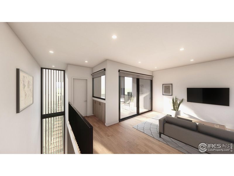 Furnished interior view inside a new home in , Boulder (Image 6).