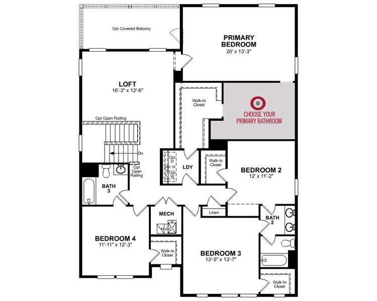 2D floor plan layout of this home in Hillside Manor, Powder Springs, GA (Image 23).