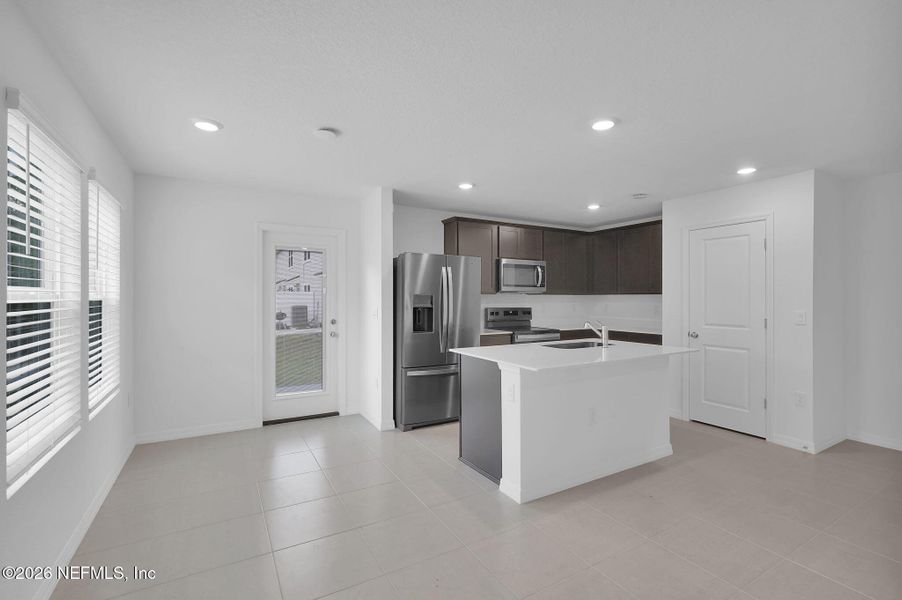 Furnished interior view inside a new home in , Jacksonville (Image 7).