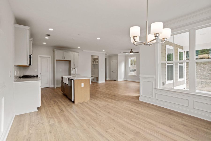 Furnished interior view inside a new home in Phillips Crossing, Ridgeville (Image 8).