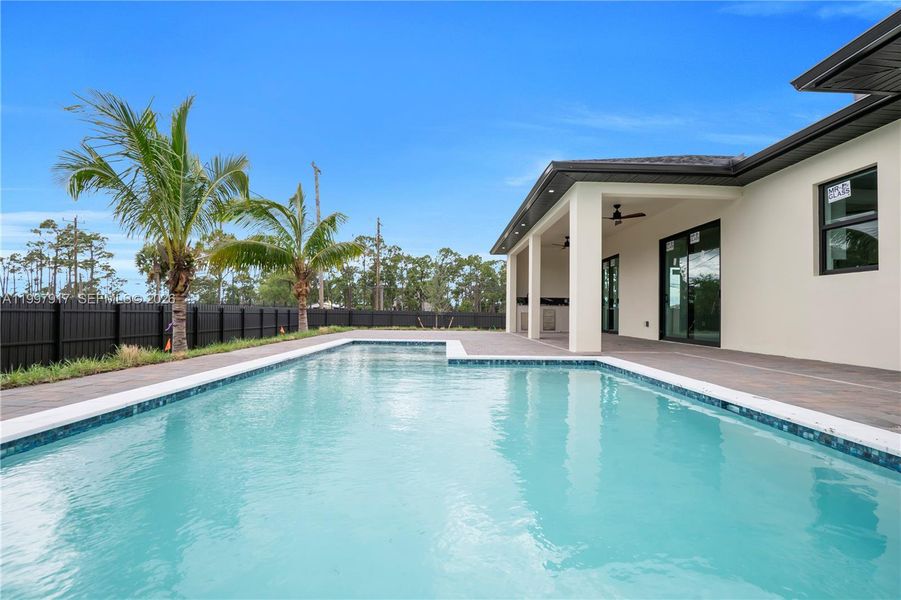 Exterior details and patio area of a home in , Cape Coral (Image 3). Exterior details and patio area of a home in , Cape Coral (Image 3).