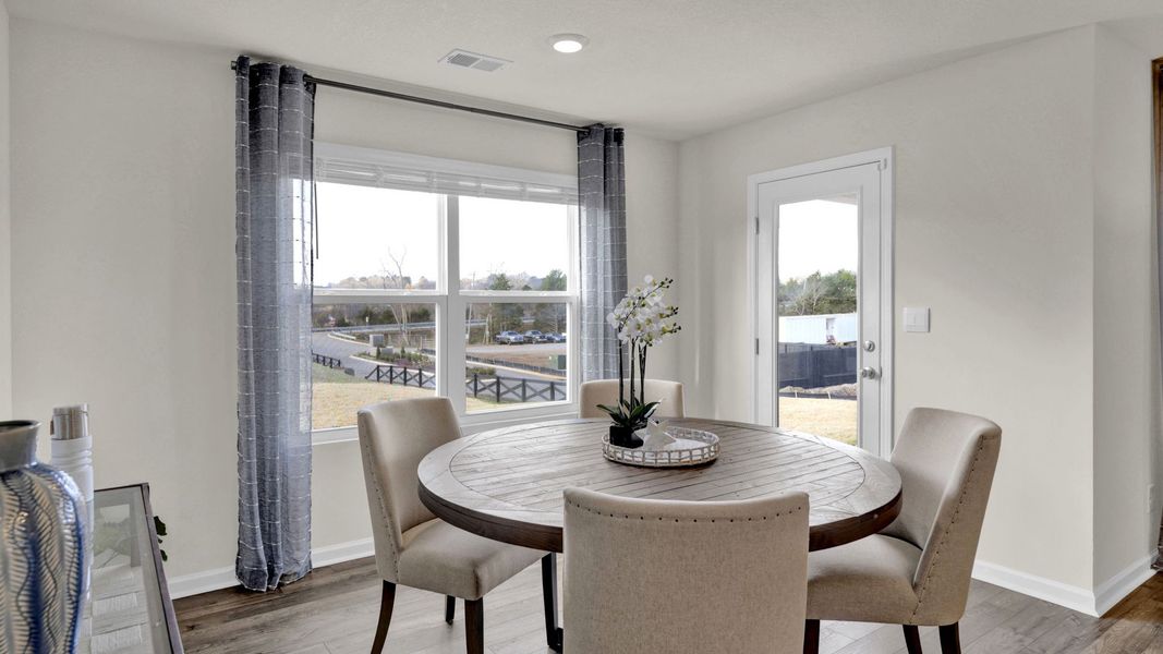 Furnished interior view inside a new home in Isabel Estates, Knoxville (Image 10). Furnished interior view inside a new home in Isabel Estates, Knoxville (Image 10).