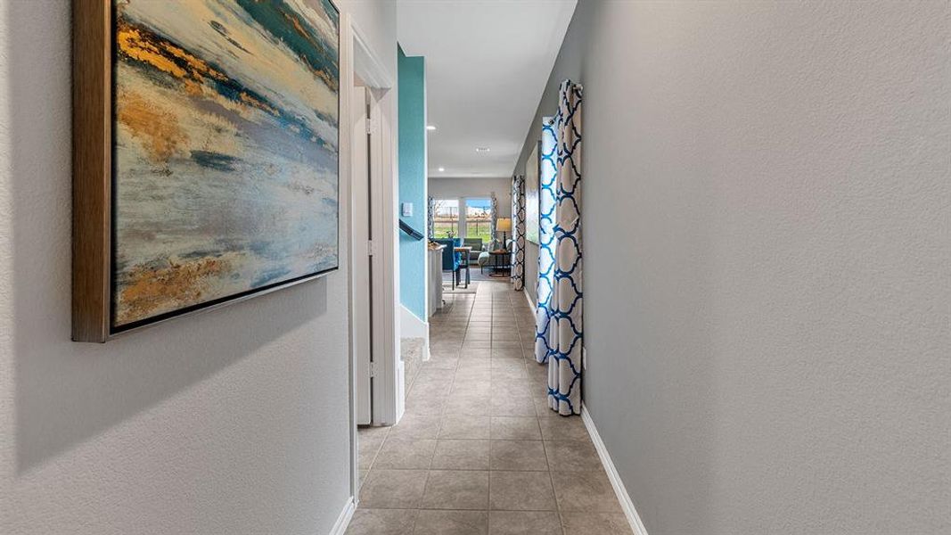 Furnished interior view inside a new home in Monarch at the Meadows, Ponder (Image 28). Furnished interior view inside a new home in Monarch at the Meadows, Ponder (Image 28).
