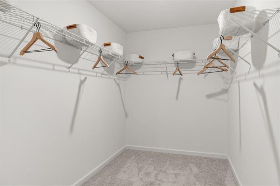 Furnished interior view inside a new home in Towns at Ivy Creek, Buford (Image 12).