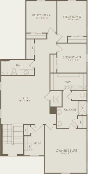 Floor Plan - Floor Two