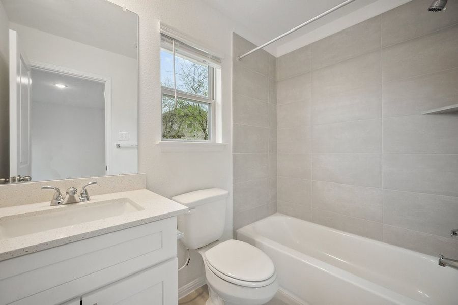 Furnished interior view inside a new home in The Hills of Bear Creek, Manchaca (Image 37).