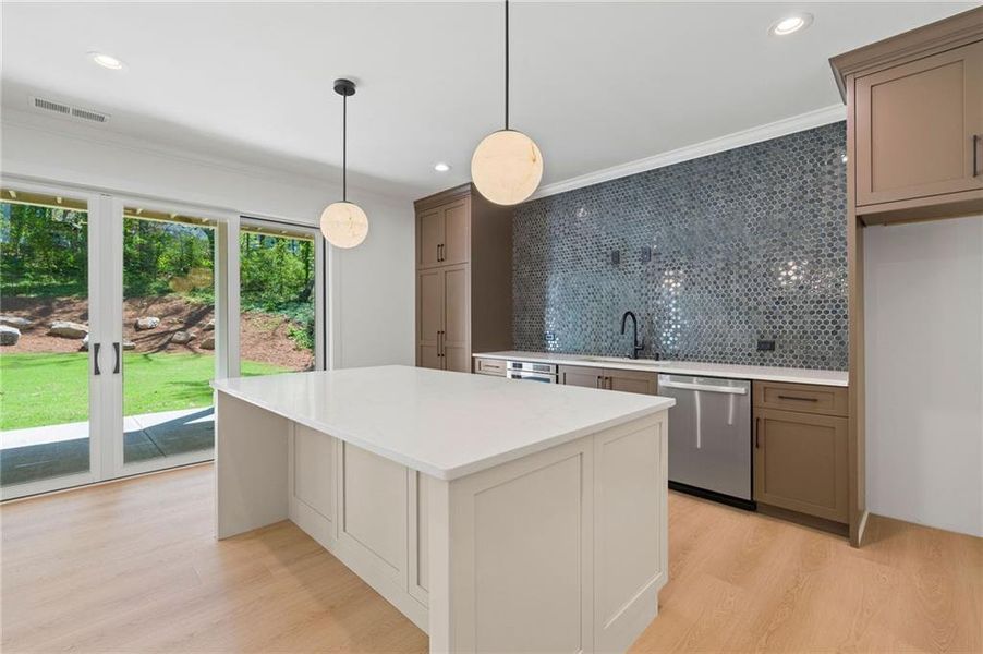 Furnished interior view inside a new home in , Marietta (Image 10).