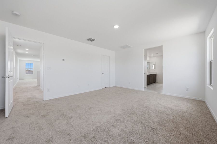 Representative unfurnished interior of a home built from the Pecan by Mattamy Homes in Baker Farms, Phoenix (Image 24).