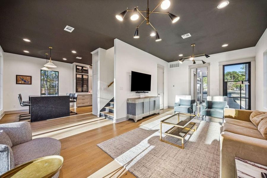 Furnished interior view inside a new home in , Brookeland (Image 16).