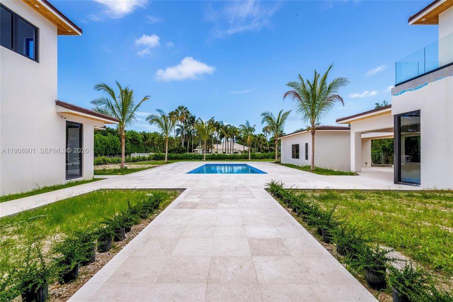 Exterior details and patio area of a home in , Palmetto Bay (Image 4). Exterior details and patio area of a home in , Palmetto Bay (Image 4).