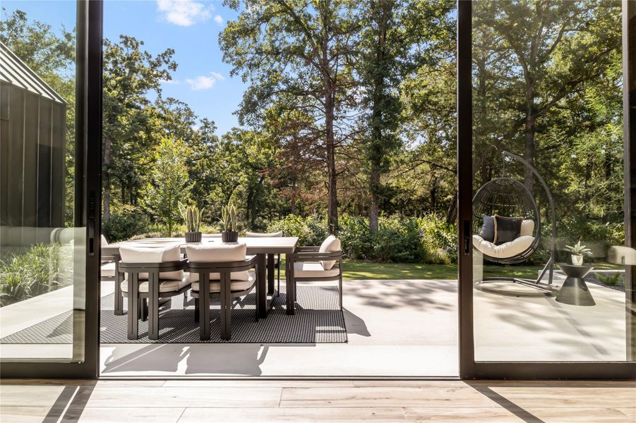 Furnished interior view inside a new home in , College Station (Image 3).