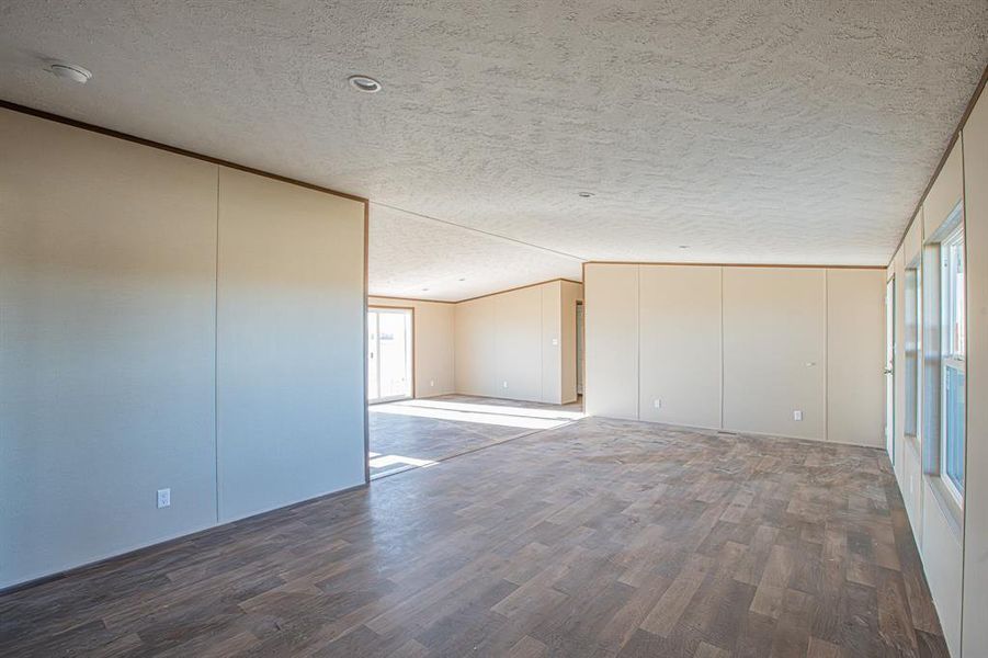 Open concept living room