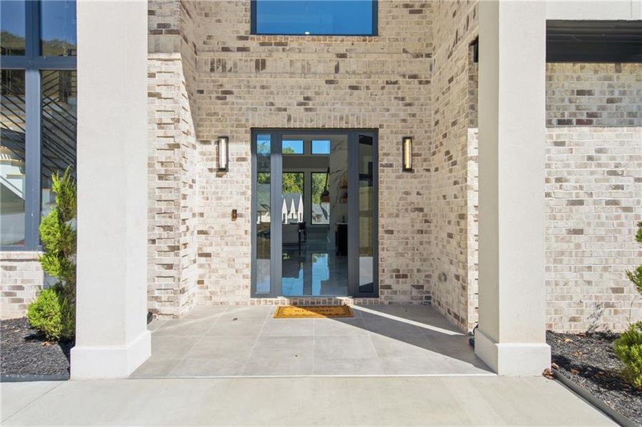 Exterior details and patio area of a home in , Dacula (Image 4).