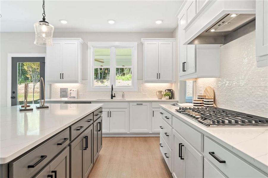 Furnished interior view inside a new home in Oak Valley Estates, Marietta (Image 16).