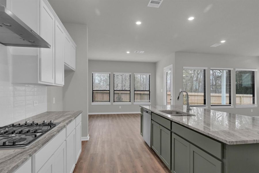 Furnished interior view inside a new home in Summer Place  35', Montgomery (Image 17).