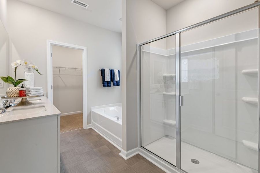 Image 39 representing the Spencer by D.R. Horton in The Villas at Haywood Glen, Knightdale, NC.