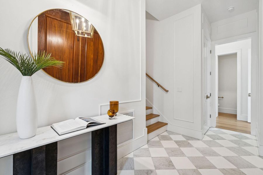 Furnished interior view inside a new home in , Charleston (Image 13).