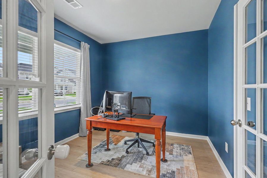 Furnished interior view inside a new home in Limehouse Farms, Summerville (Image 6).
