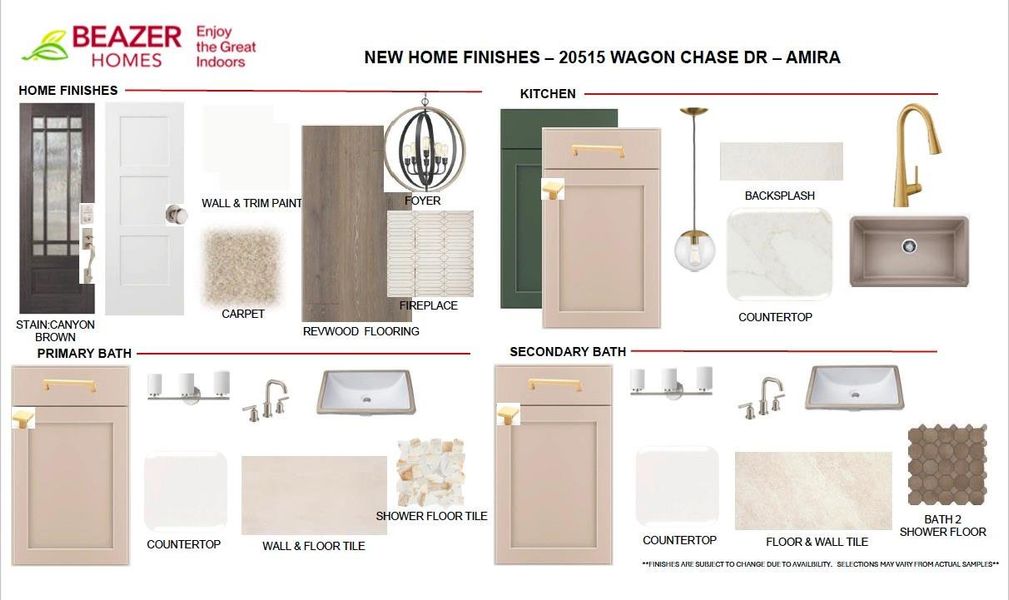 Home finishes for 20515 Wagon Chase Drive.