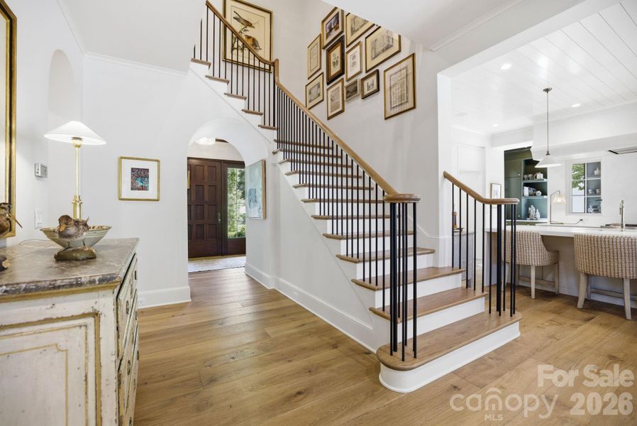 Furnished interior view inside a new home in , Charlotte (Image 29).