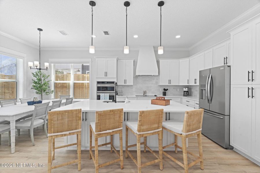 Furnished interior view inside a new home in , Jacksonville Beach (Image 7).