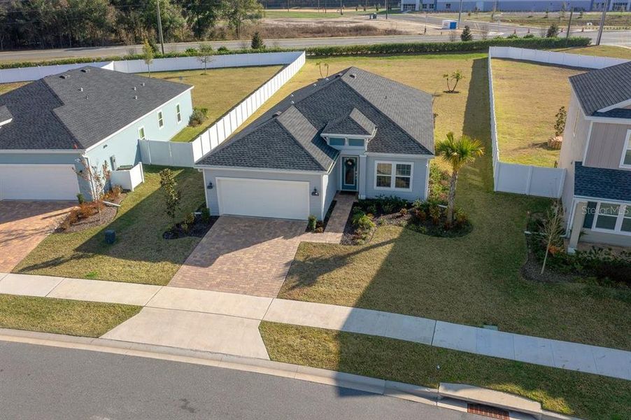 Front exterior of a new home in , Ocala, FL, highlighting curb appeal (Image 23).