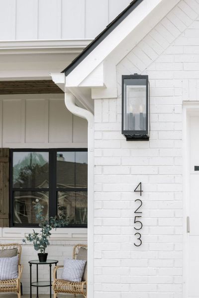 Representative exterior details of a home built from the The Sophie by Reece Homes in Harvest Meadows, Bryan (Image 23). Representative exterior details of a home built from the The Sophie by Reece Homes in Harvest Meadows, Bryan (Image 23).