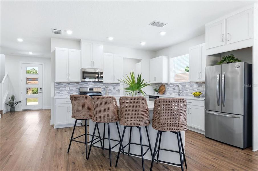 Furnished interior view inside a new home in , Port Charlotte (Image 9).