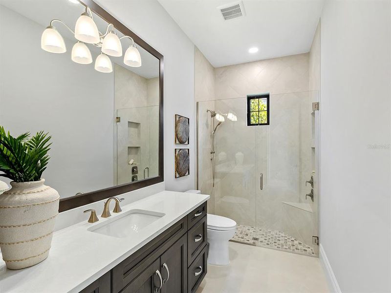 Furnished interior view inside a new home in , Sarasota (Image 62).