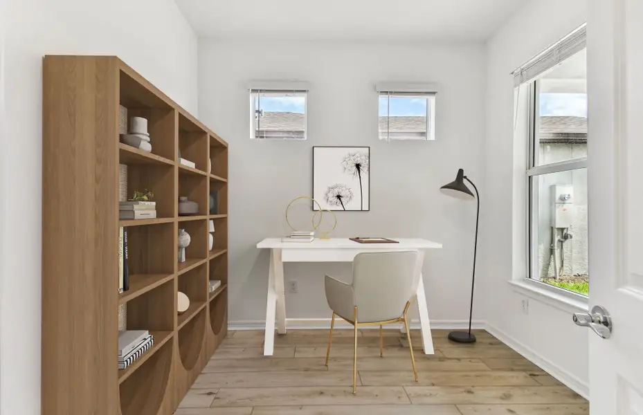 Representative furnished interior of a home built from the Contour by Del Webb in Del Webb Stone Creek, Ocala (Image 6). Representative furnished interior of a home built from the Contour by Del Webb in Del Webb Stone Creek, Ocala (Image 6).