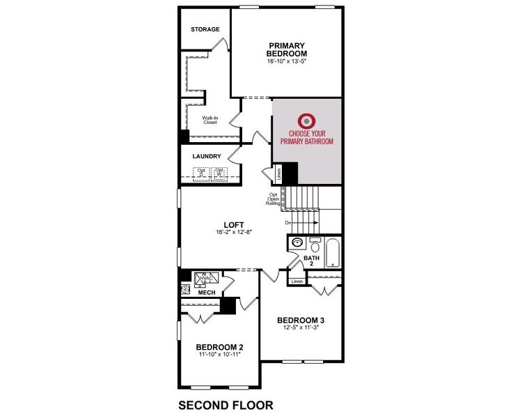 2D floor plan layout for the Maxwell by Beazer Homes in Ashley Walk Townes, Charleston, SC (Image 5). 2D floor plan layout for the Maxwell by Beazer Homes in Ashley Walk Townes, Charleston, SC (Image 5).