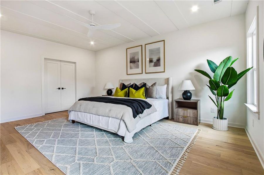 Furnished interior view inside a new home in , Atlanta (Image 14).