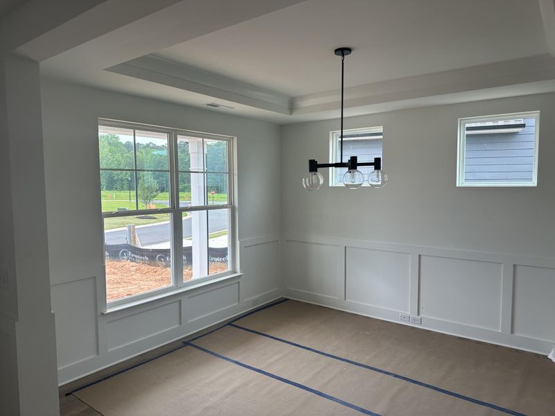 In-progress construction of a new home in The Enclave at Laurelbrook, Sherrills Ford, NC (Image 11).