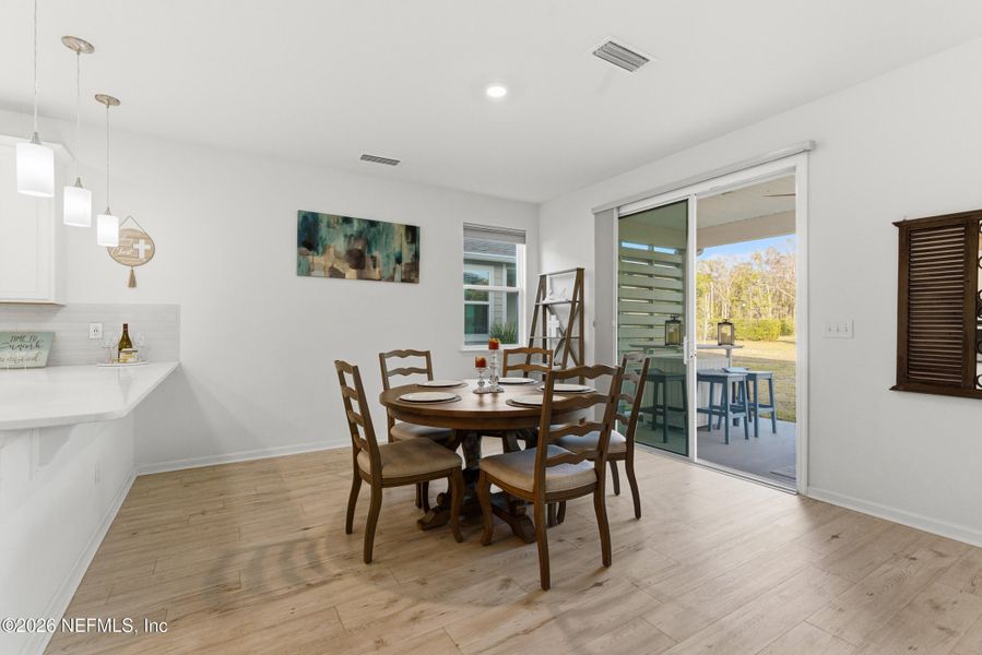 Furnished interior view inside a new home in , St. Johns (Image 26).