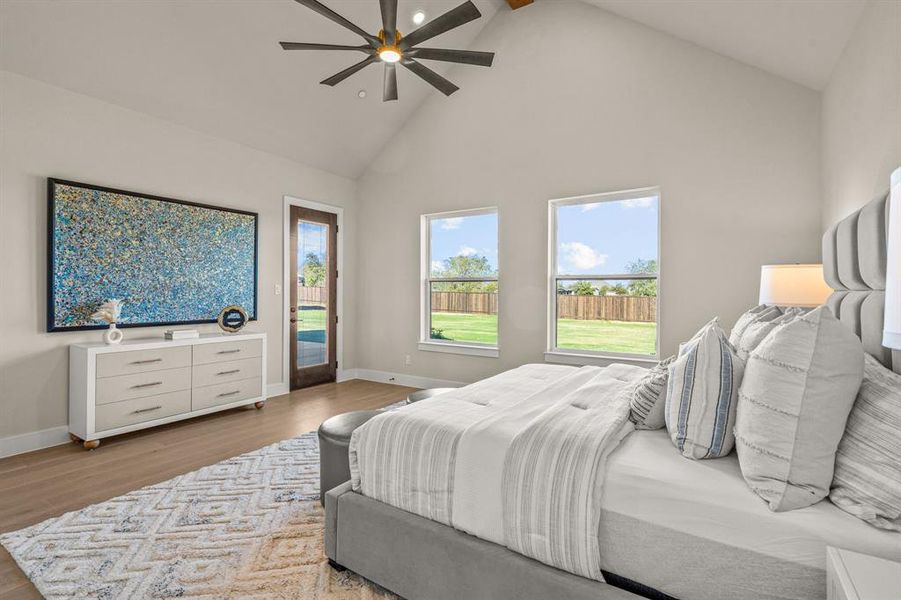 Furnished interior view inside a new home in , Northlake (Image 32).