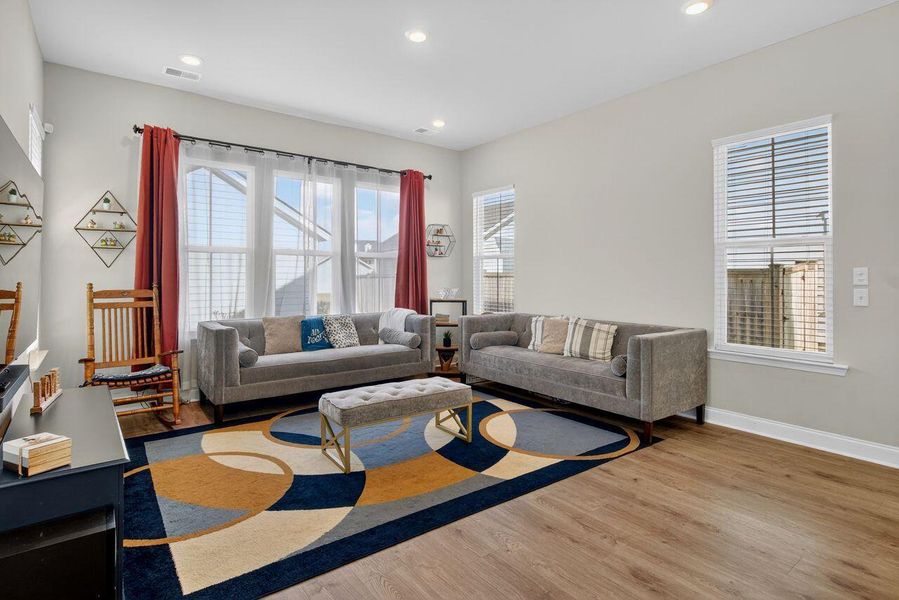 Furnished interior view inside a new home in , Summerville (Image 40).