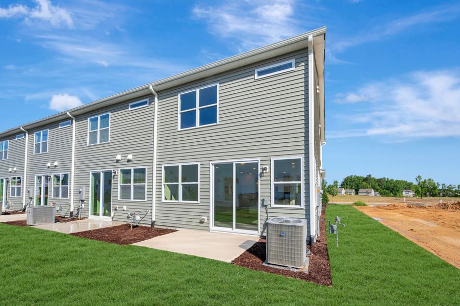 Exterior details and patio area of a home in Powell, Angier (Image 4).