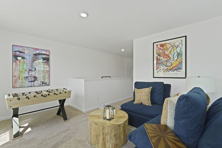 Representative furnished interior of a home built from the Pickens - Genesis Value Collection by Mungo Homes in Clairmont, Charlotte (Image 8). Representative furnished interior of a home built from the Pickens - Genesis Value Collection by Mungo Homes in Clairmont, Charlotte (Image 8).