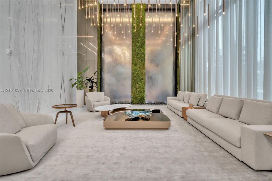 Furnished interior view inside a new home in , Hallandale Beach (Image 15).