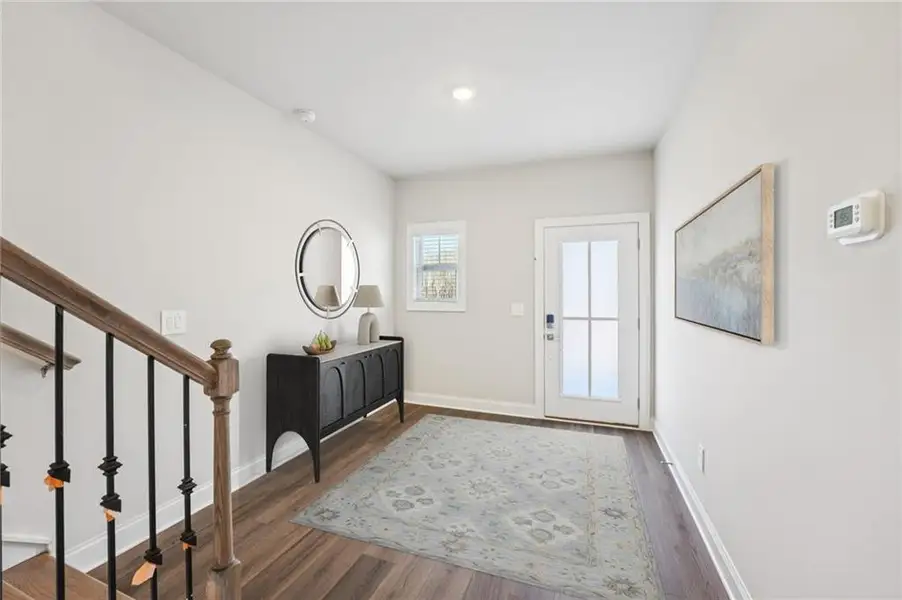 Furnished interior view inside a new home in , Cumming (Image 7).