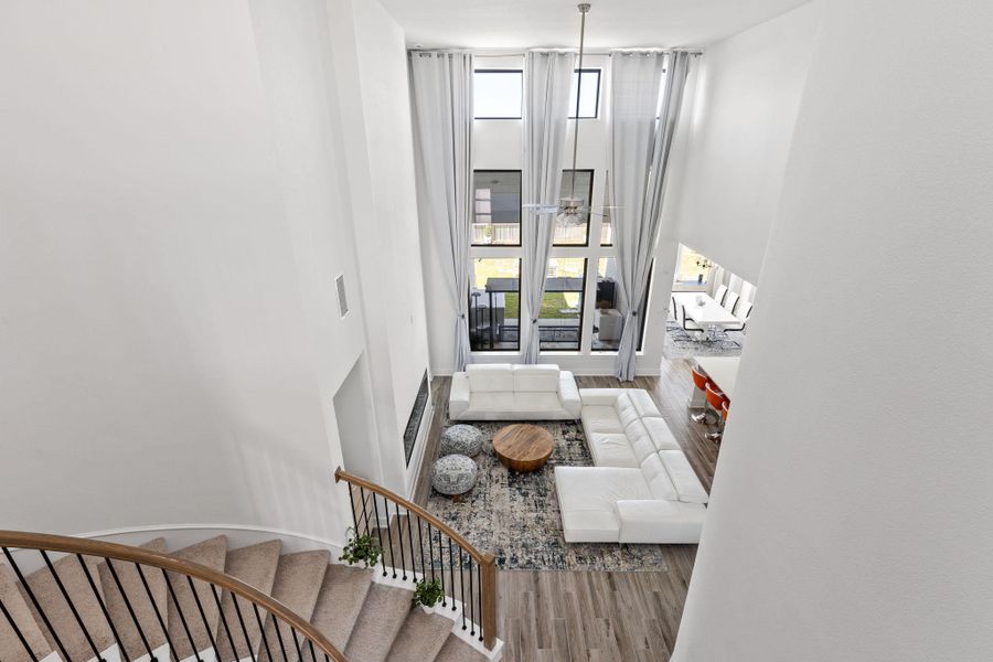 Furnished interior view inside a new home in Nolina, Georgetown (Image 25). Furnished interior view inside a new home in Nolina, Georgetown (Image 25).